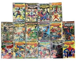 16pc The Amazing Spider-Man Comic Collection