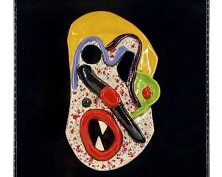 George Marlowe âPicasso Clownâ Ceramic Mask