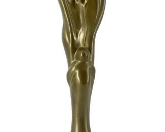 Contemporary Brass âA Family" Art Sculpture