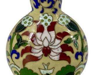 Cloisonné Enameled Snuff Bottle