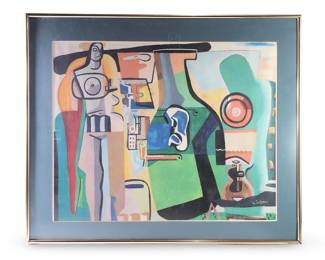 Le Corbusier Nature Morte Abstract Serigraph