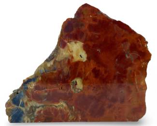 Hand Carved Stone Polished Jasper Bookend