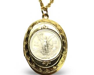 1/20 Onza Plata Pura 1994 Mexico Ley .999 Pendant