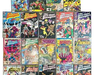 19pc âThe Avengers" Marvel Comic Collection