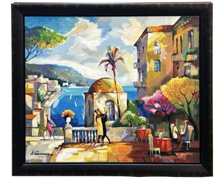 Signed A. Grinshpun Serigraph on Board