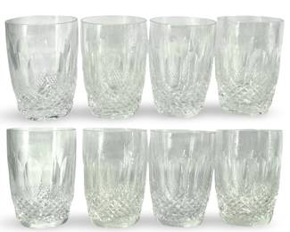 8pc Waterford Crystal Cut Tumblers