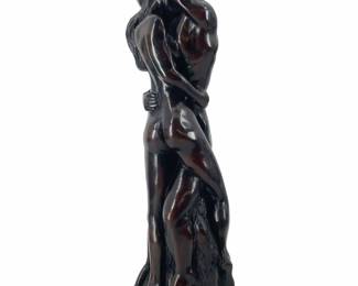 Art Deco Bronze âTender Embrace" Sculpture
