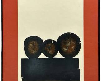 Signed J. Demarais Lithograph