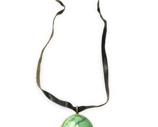 Beautiful Faerie Sun Faux Turquoise Pendant