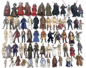 60+ Star Wars Action Figure Collection