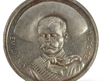 2oz 0.999 Emiliano Zapata Silver Coin