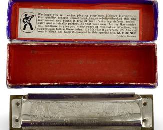 1896 Marine Band M. Hohner Harmonica