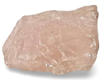 Large Raw Rose Quartz Crystal