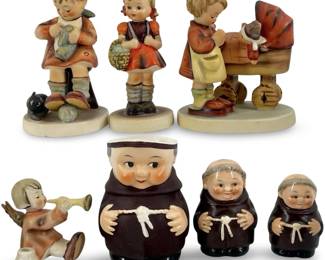 7pc M.J. Hummel/Goebel Porcelain Figurines