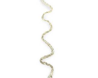 Platinum Plated Silver Emerald Pendant Necklace