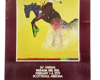 26th Annual Parada Del Sol 1979 Scottsdale Poster