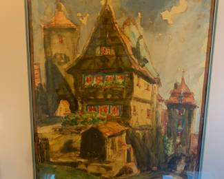 Pair of German paintings