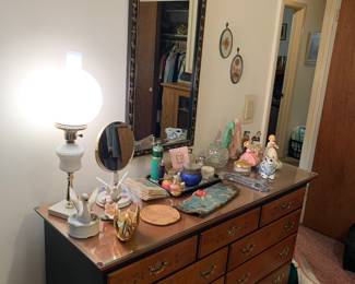 tole painted dresser