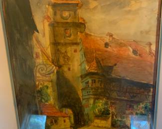 Pair of German paintings