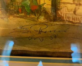 Pair of German paintings 