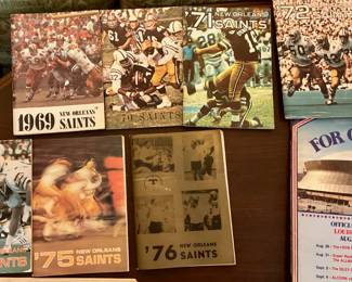 1969 - 1973 Saints memorabilia