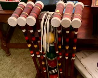 Croquet set
