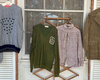Vintage jackets, long sleeved pieces