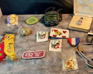 Boy Scout and sports items