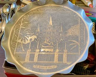 1962 Krewe if Iris tray