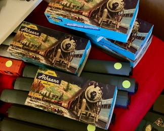 Boxes for engines and train cars