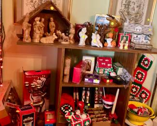 hand carved olive wood nativity scene from Israel