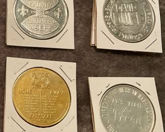 Saints football doubloons, David Duke for senate