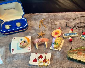 Costume jewelry pieces