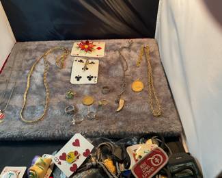 rings and necklaces