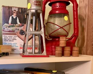 Vintage Model train water tower