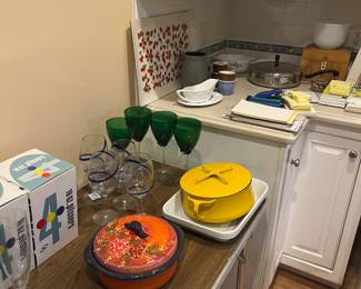 Colorful glasses … beer glasses…