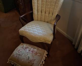 Solid wood Arm chair , foot rest … 