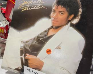 MICHAEL JACKSON THRILLER RECORD ALBUM