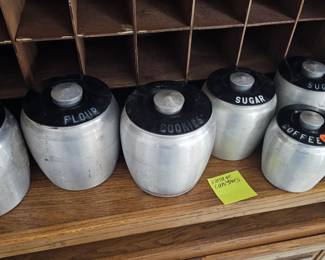 VINTAGE CANISTER SET