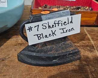 SHEFFIELD CAST IRON BLACK IRON