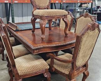 DINING TABLE AND CHAIRS