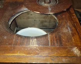 Antique Chamber Pot Box
