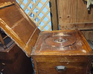Antique Chamber Pot Box