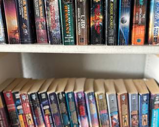 Huge Star Wars paperback selection