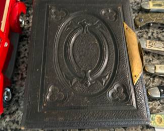 Antique photo album