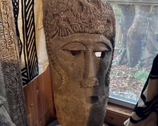 Huge Timor island Coconut wood mask