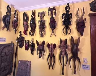 Guro Masks Ivory Coast Africa