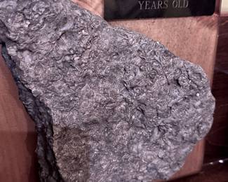 Self-explanatory artifact mounted ready to hang