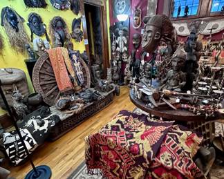 One of four small rooms packed with our beautiful collection.. 