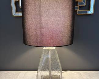 Glass Table Lamp